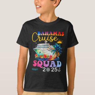 Family Cruise The Bahamas 2025 Summer Matching Vac T-Shirt