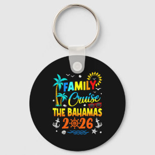 Family Cruise The Bahamas 2026 Summer Matching Vac Keychain