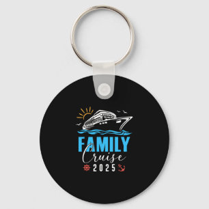 Family Cruise Trip 2025 Making Memories Cruise Squ Keychain