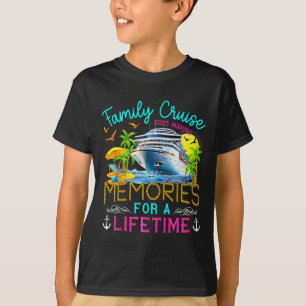 Family Cruise Vacation 2025 Matching Cruise Ship  T-Shirt