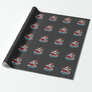 Family Cruising Cruise ship Matching Christmas  Wrapping Paper