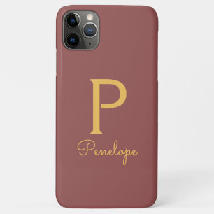 family, customizable text, monogram, nickname, iPhone 11 pro max case