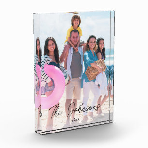 Family Day   Modern Photo Name Personalized Decor