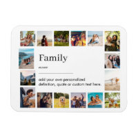 Family Definition Personalized 16 Photo Collage