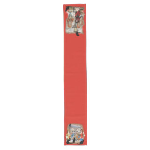 Family dinner party long table runner