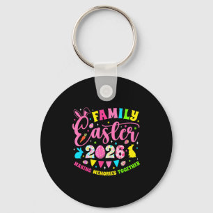 Family Easter 2026 Making Memories Together Bunny  Keychain