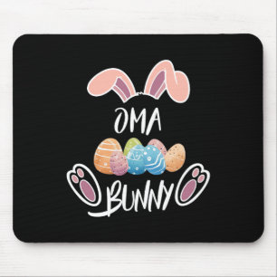 Family Easter Day, Easter Bunny Family Squad, Oma Mouse Pad