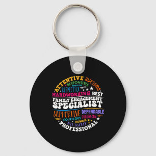 Family Engagement Specialist Appreciation Back To Keychain