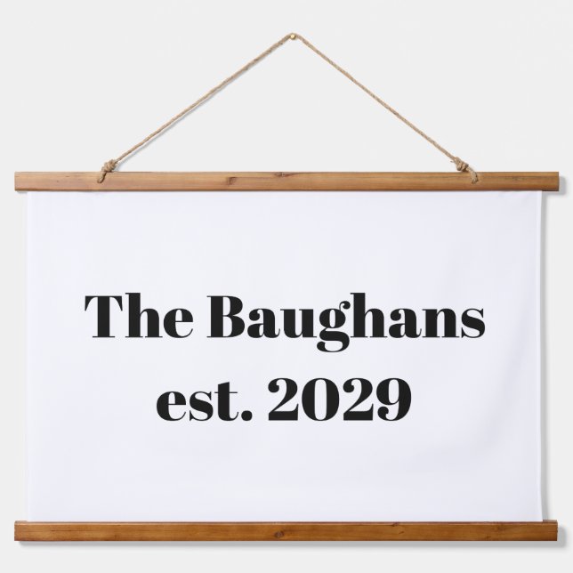 Family Est. Tapestry (Front)