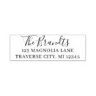Family Fancy Return Address Self-inking Stamp