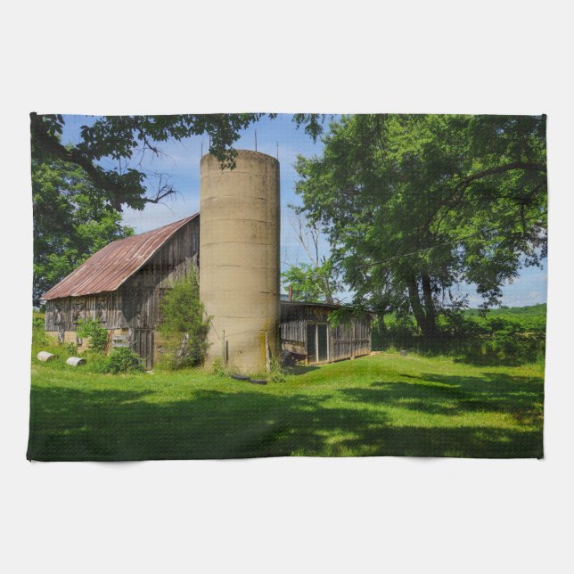 Family Farm Kitchen Towel (Horizontal)