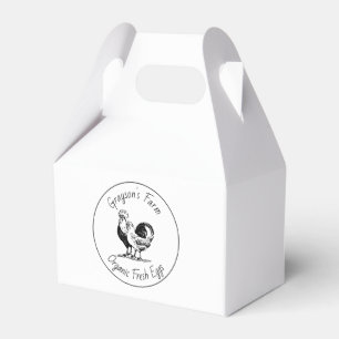 Family Farm Organic Fresh Eggs Favor Box