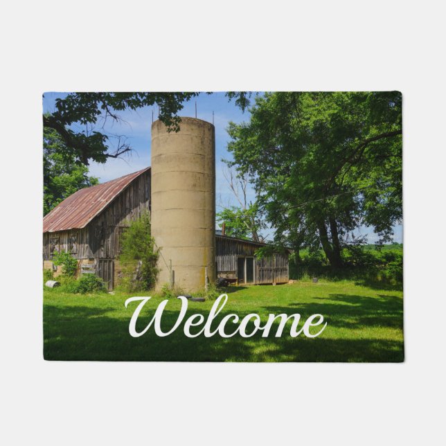 Family Farm Welcome Doormat (Front)