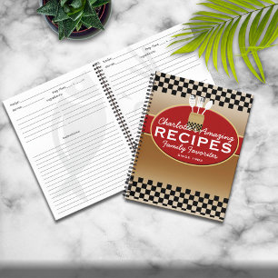 Family Favourites Personalized Recipe Notebook
