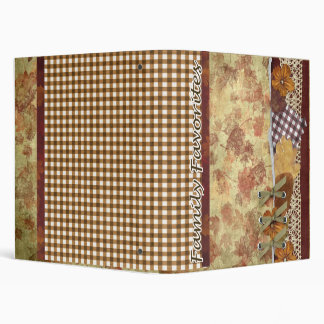 Family Favourites Recipe Binder