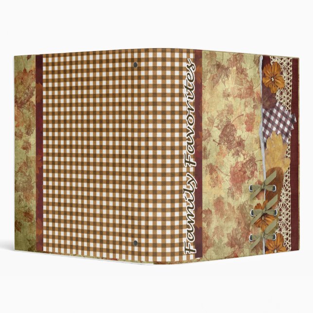 Family Favourites Recipe Binder (Background)