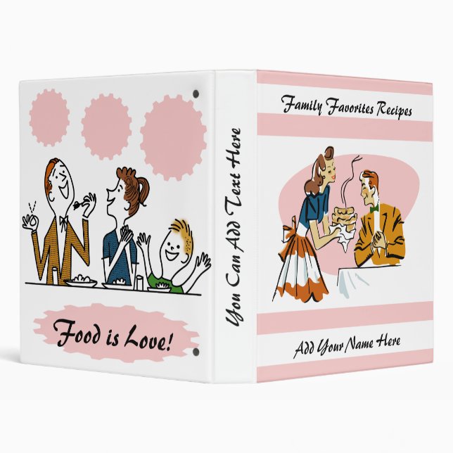 Family Favourites Recipe Binder (Background)