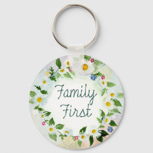 Family First Keychain