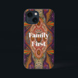 Family First Quote Phone Cover – Protective iPhone<br><div class="desc">Celebrate what matters most with this beautifully designed Family First iPhone case. Featuring elegant lettering and a vibrant artistic background, this phone cover is more than just protection — it’s a daily reminder of love, loyalty, and the people who mean everything to you. Perfect for parents, siblings, grandparents, or anyone...</div>