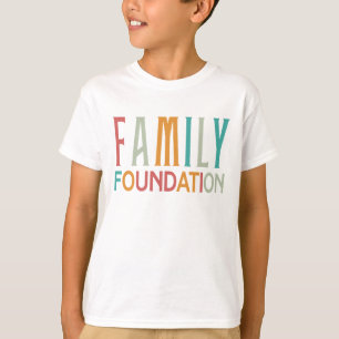 Family foundation kids multicolour T-Shirt
