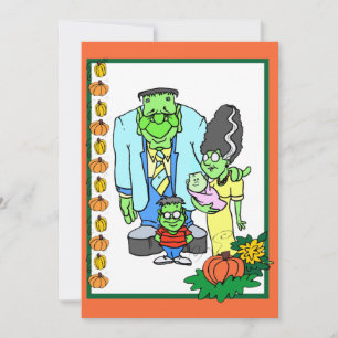 Family Friendly Halloween Party Costume Party Invitation