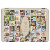 Family Friends 40 Photo Collage This is Us Cream iPad Air Cover (Horizontal)