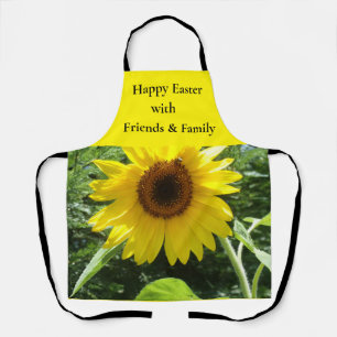 Family & Friends BBQ Apron on Easter Sunday 