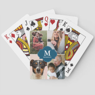 Family Fun Deck: Personalized Family Photo Playing Playing Cards