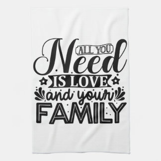 Family Gathering Kitchen Towel