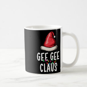Family Gee-gee Claus Christmas Santas Pajama Match Coffee Mug