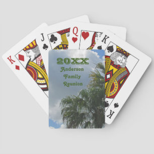 Family Get Together Reunion Vacation Keepsake Playing Cards