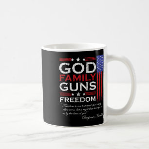 Family God Guns And Freedom Christian Mega 2020 Tr Coffee Mug