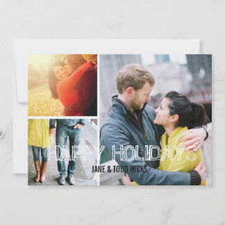 Family Greetings: Holiday Photo Card