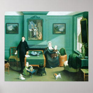 Family Group, c.1810 Poster