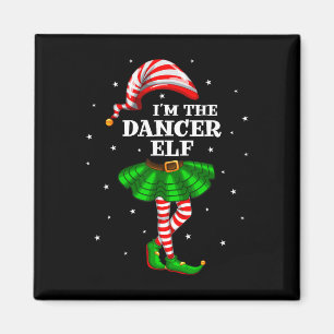 Family Group I'm The Dancer Elf Christmas  Magnet