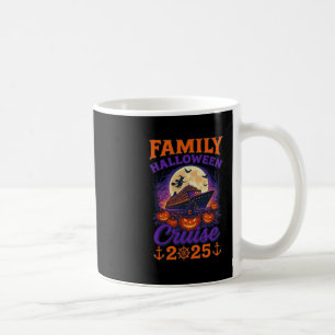 Family Halloween Cruise 2025 Matching Family Cruis Coffee Mug