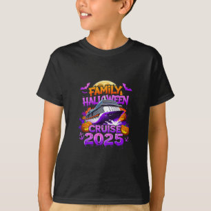 Family Halloween Cruise 2025 Spooky Vacation Match T-Shirt