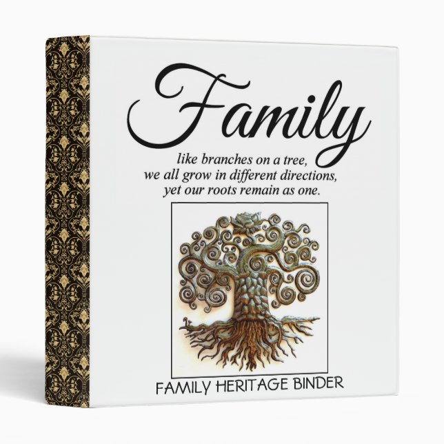 FAMILY HERITAGE BINDER (Front/Spine)