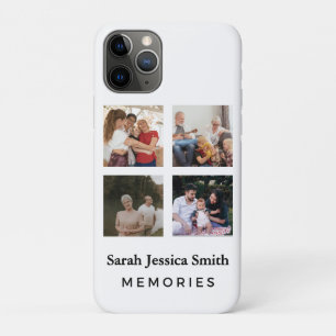 Family Heritage Multi-Photo Collage Personalized iPhone 11 Pro Case