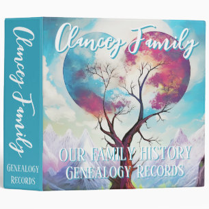 Family History and Genealogy Records Binder
