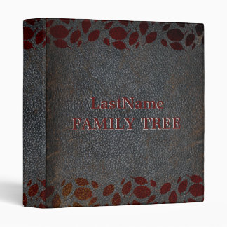 Family History | Genealogy Family Tree Rustic Binder