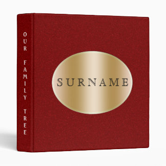 Family History | Genealogy Gold Red Binder
