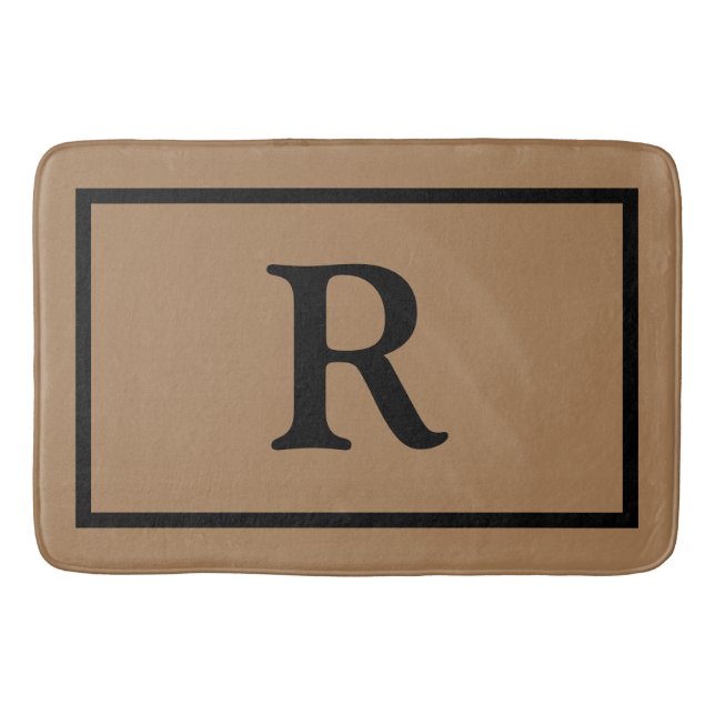 Family Initial Bath Mat (Front)