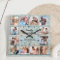 Family Is Everything Quote Photo Collage Blue