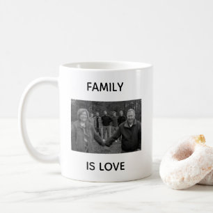 Family Is Love Personalized Mug – Custom Family