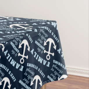Family Is The Anchor That Holds Us Through Life's Tablecloth