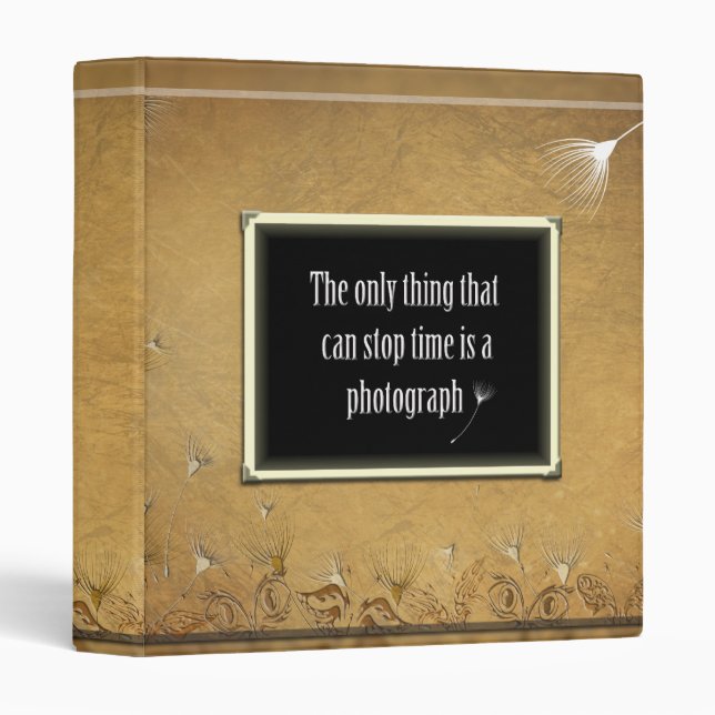 Family Keepsake Binder (Front/Spine)