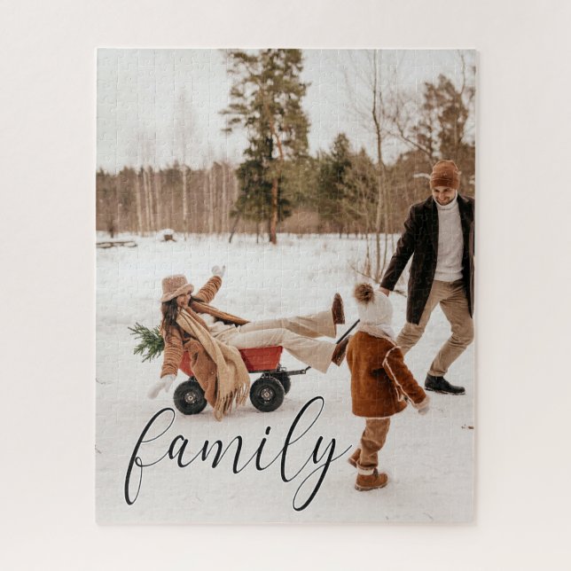 Family Keepsake Jigsaw Puzzle (Vertical)