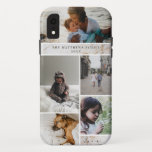 Family Keepsake Marble Custom 5 Photo Collage iPhone XR Case<br><div class="desc">Family Keepsake Marble Custom 5 Photo Collage, with Love typography. Makes a modern an stylish gift for family members, moms, dads, grandparents, and more. A gift they will cherish with your thoughtful photographs of kids, family, or pets! Personalized custom phone case! ~ Check my shop to see the entire Home...</div>