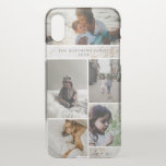 Family Keepsake Marble Custom 5 Photo Collage iPhone XS Case<br><div class="desc">Family Keepsake Marble Custom 5 Photo Collage, with Love typography. Makes a modern an stylish gift for family members, moms, dads, grandparents, and more. A gift they will cherish with your thoughtful photographs of kids, family, or pets! Personalized custom phone case! ~ Check my shop to see the entire Home...</div>